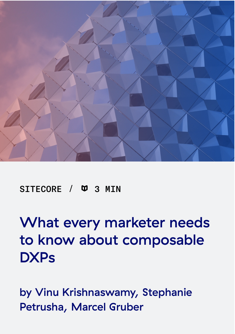 Composable DXP Post