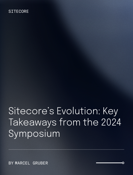 Read this blog post—Sitecore's Evolution: Key Takeaways from the 2024 Symposium Read this blog post—Sitecore's Evolution: Key Takeaways from the 2024 Symposium